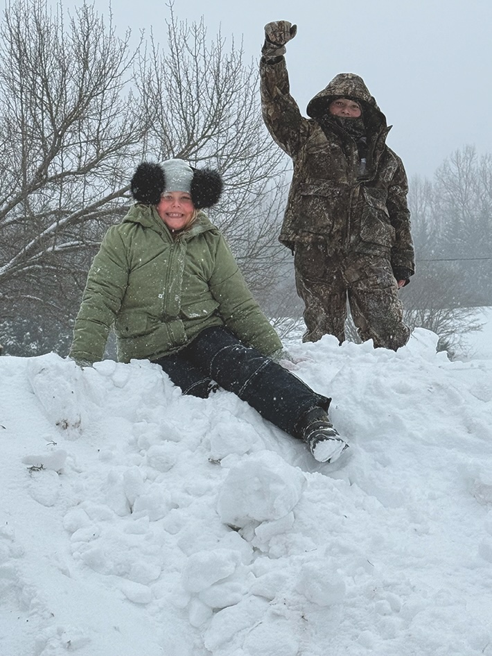 Storm drops snow, ice, polar temps on Hancock area