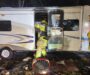 Camper destroyed by fire