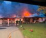 Garage fire spreads, destroying home Saturday